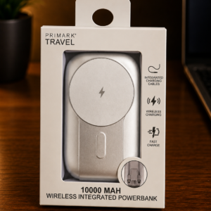 Power Bank Primark Travel 10000mAh Sans Fil