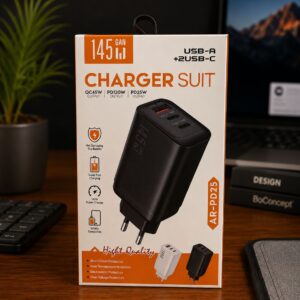 CHARGEUR SUIT SUPER CHARGER 145W