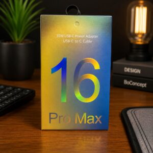 CHARGEUR 16PROMAX 35W USB-C POWER ADABTER CABLE USB-C TO TYPE-C