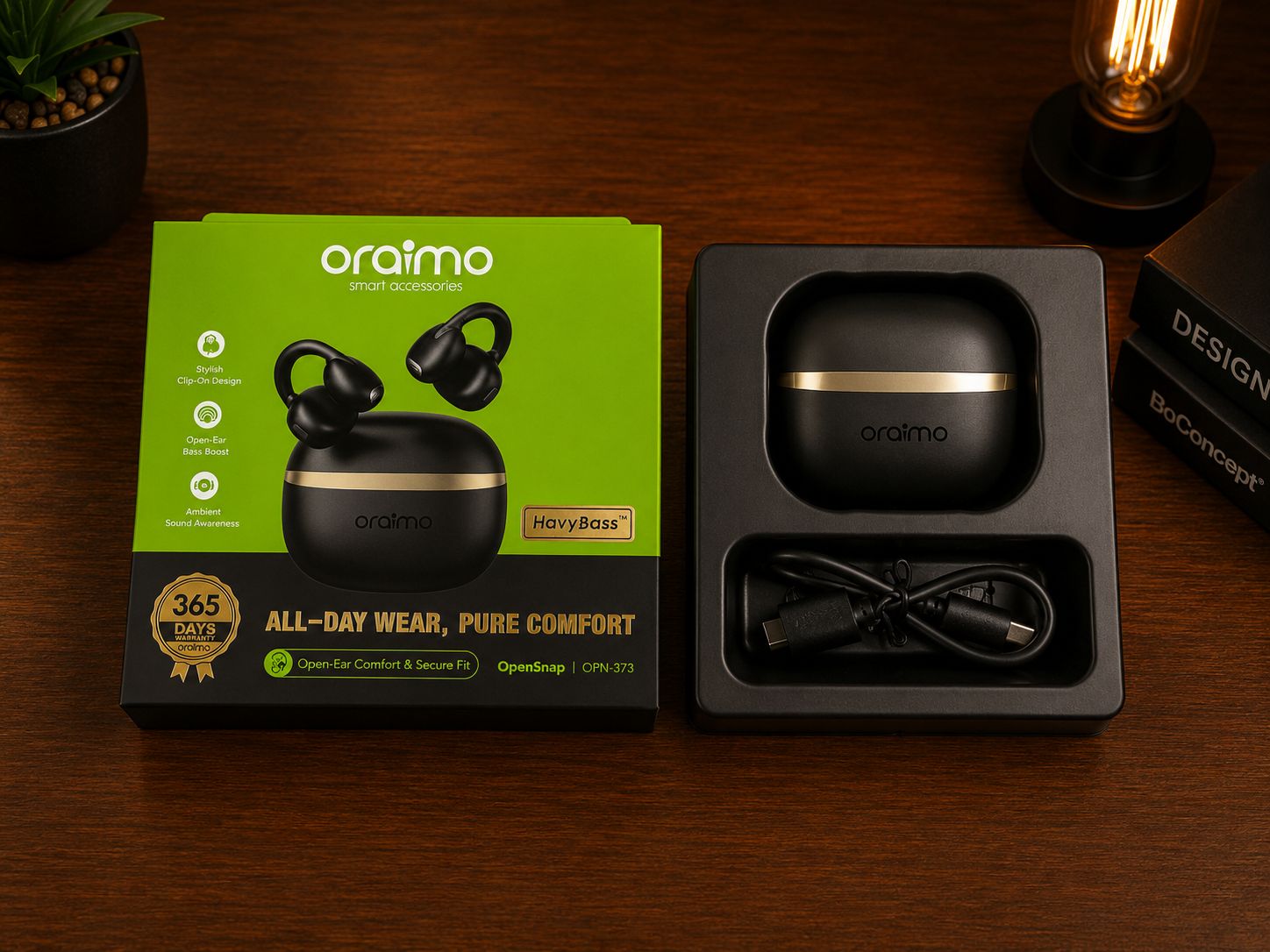 Écouteurs Bluetooth Oraimo OpenSnap OPN-373 – Image 2