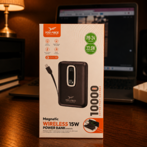 Power Bank Magnétique Yoo Face PB-24 10000mAh – 22.5W Fast Charge