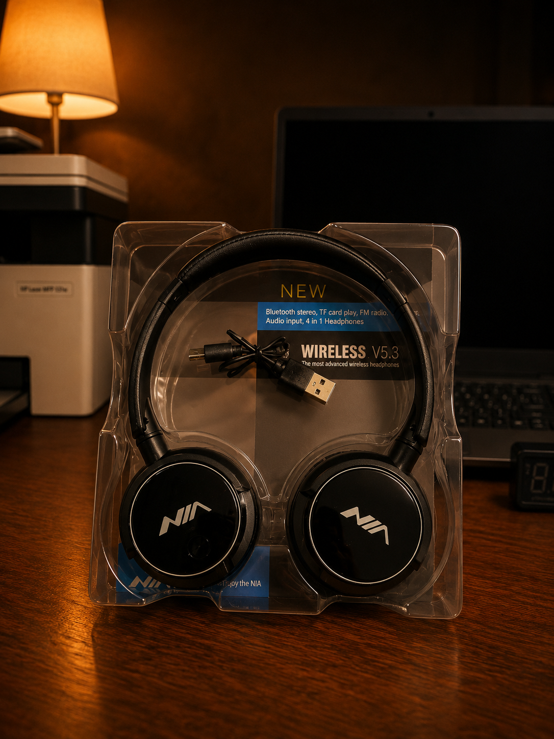 Casque Bluetooth Sans Fil NIA-Q1 V5.3 – Image 3