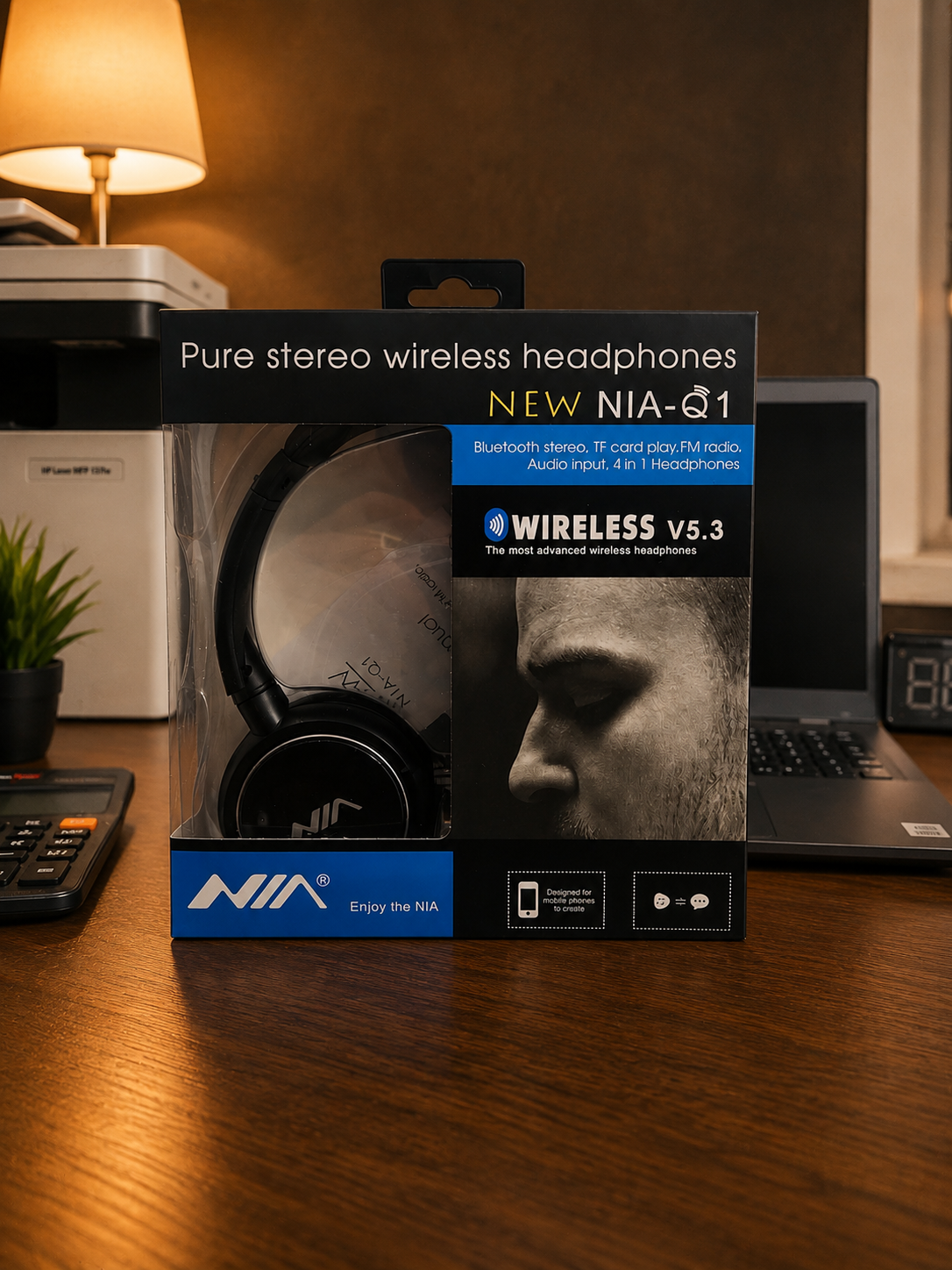 Casque Bluetooth Sans Fil NIA-Q1 V5.3