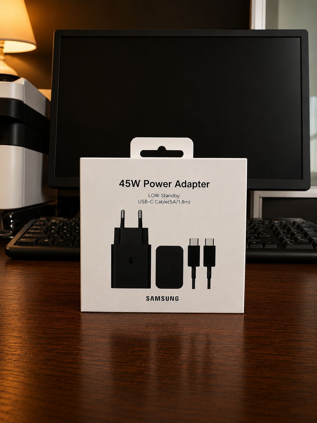 Chargeur Samsung 45W USB-C Super Fast Charge avec Câble USB-C