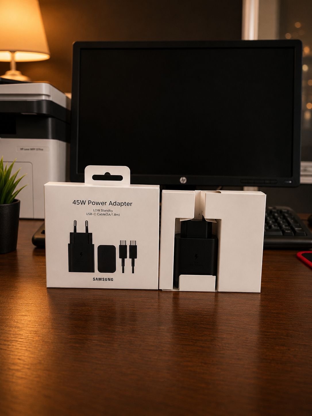Chargeur Samsung 45W USB-C Super Fast Charge avec Câble USB-C – Image 2