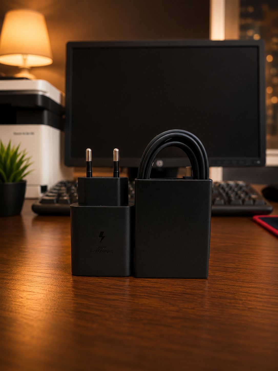 Chargeur Samsung 45W USB-C Super Fast Charge avec Câble USB-C – Image 3