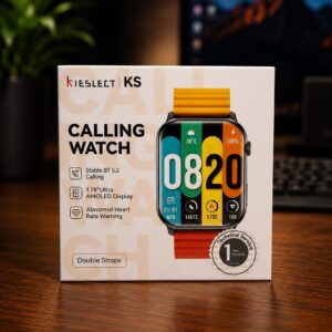 Kieslect KS – Montre Connectée AMOLED avec Appels Bluetooth