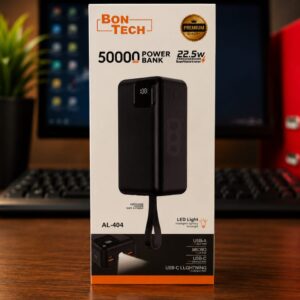 Power Bank BON-TECH AL-404 50000mAh – Charge Rapide 22.5W