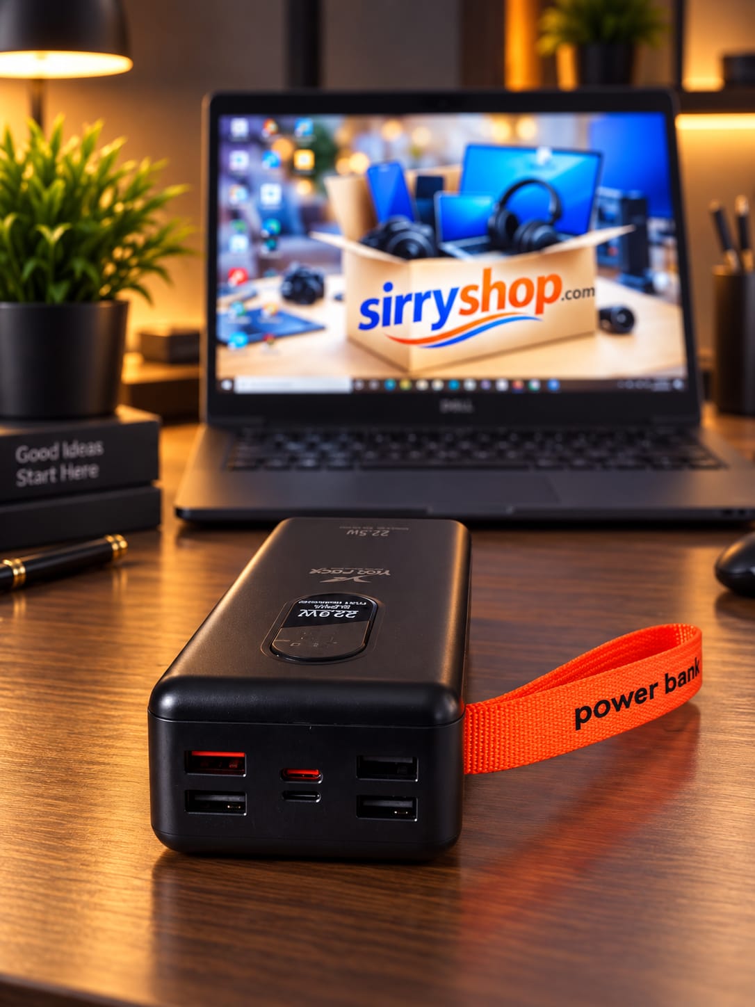 Power Bank YOO FACE PB-42 30000mAh 22.5W avec Écran Digital et Câbles Intégrés – Image 6