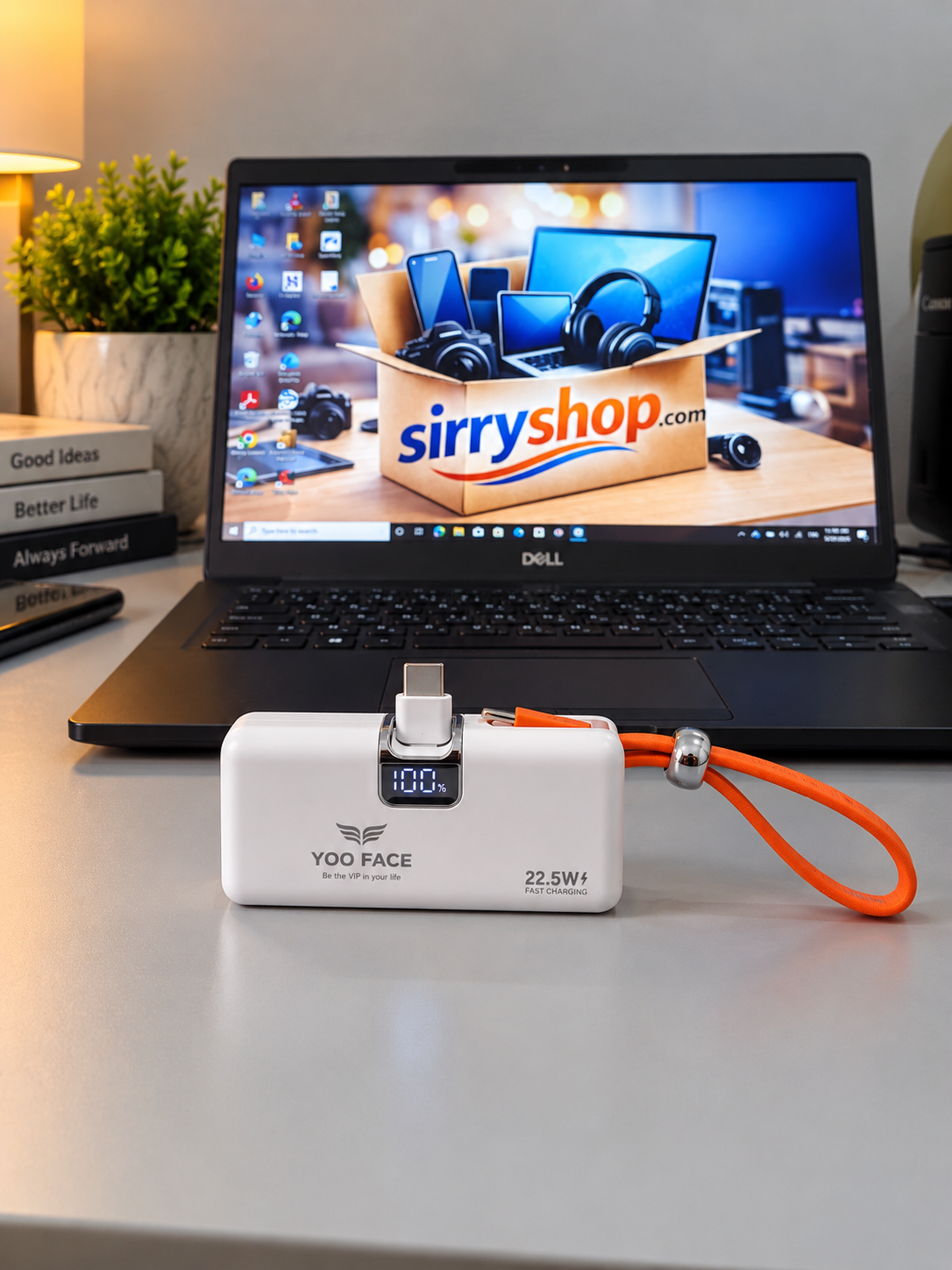 Power Bank YOO FACE PB-19 5000mAh 22.5W avec Écran Digital et Connecteur Lightning – Image 6