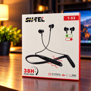 Écouteurs Sans Fil SIRVEL T-52 Bluetooth 5.4 avec ANC et Embouts Magnétiques